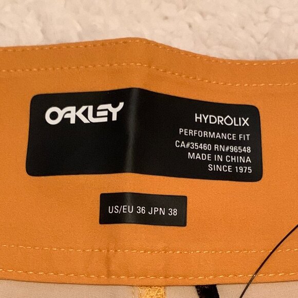 NWT Oakley Men Neon Palms 19" Board Shorts Hydrolix Performance Fit Size 36 Swim - Picture 4 of 6